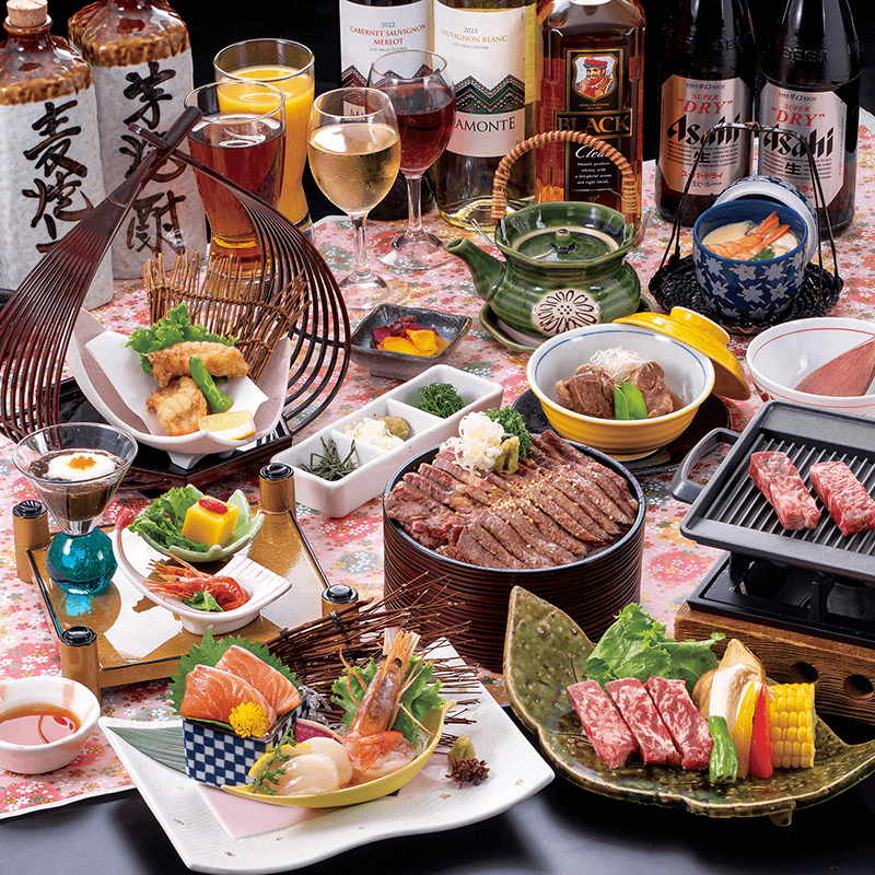 飲み放題付コース「牛味蔵」
