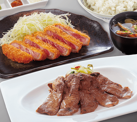 牛たん・牛かつ定食