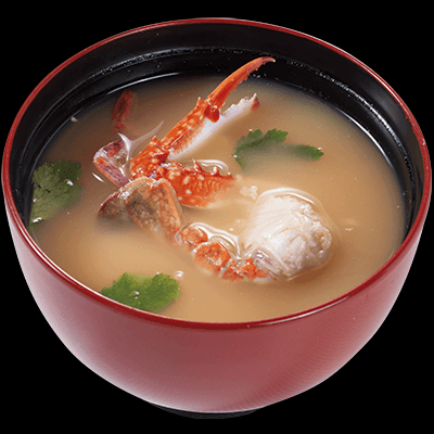 かに味噌汁
