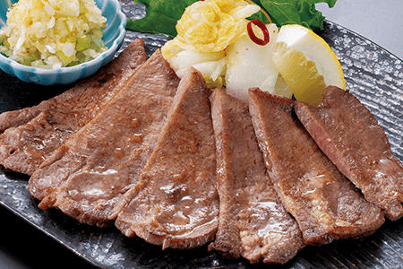 ネギ塩牛たん焼