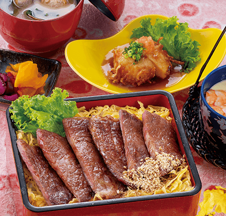 特上和牛ステーキ重膳