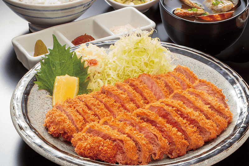 牛かつ定食