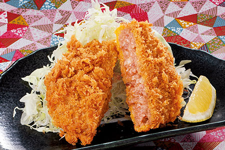 粗挽き牛たんメンチ
